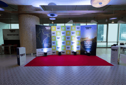 #H5YR signage/banner at the venue entrance