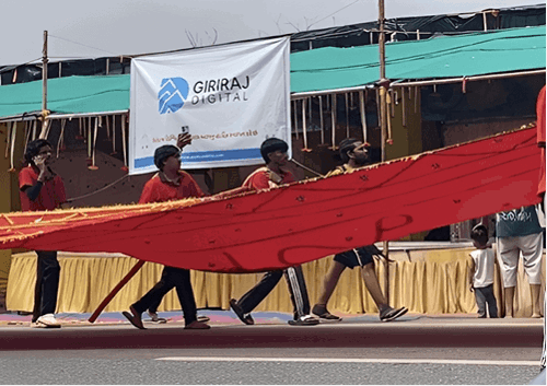 CSR Activity by GD - Ambaji Camp