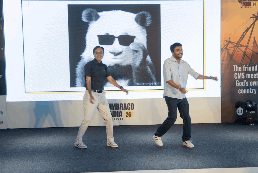 Maulik's dance performance