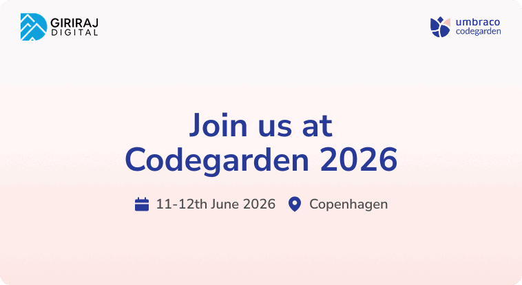 Umbraco Codegarden 2026