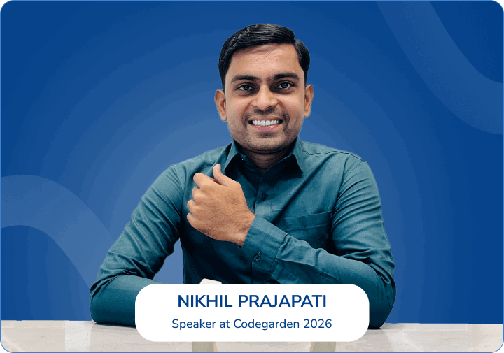 Nikhil Prajapati Umbraco Codegarden Speaker